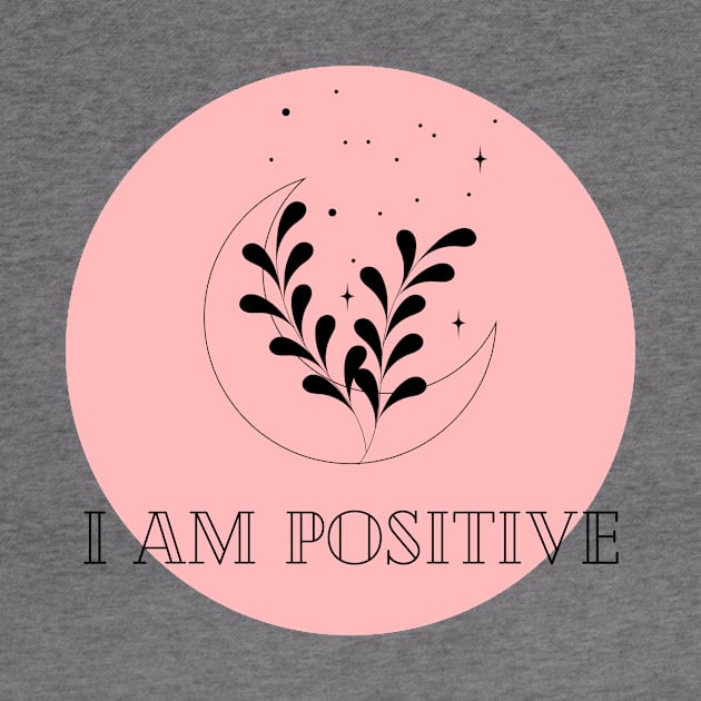 Affirmation Collection - I Am Positive (Rose) by Tanglewood Creations